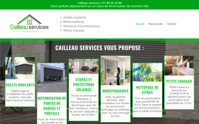 Site pour entreprise individuelle