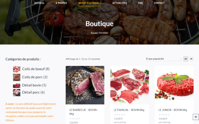 Site de vente directe