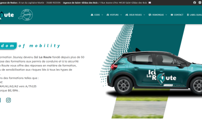 Site Internet pour auto éocle à Redon