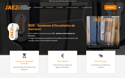 Site Internet de vente en ligne - par Nuances publicité REDON