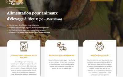 Site vente alimention animaux